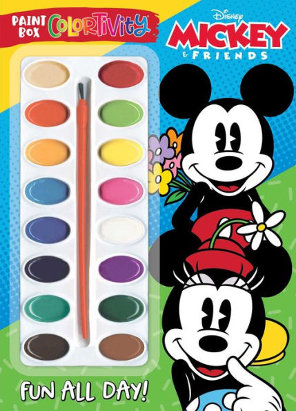 Vintage Mickey Ultimate Paint Box Book