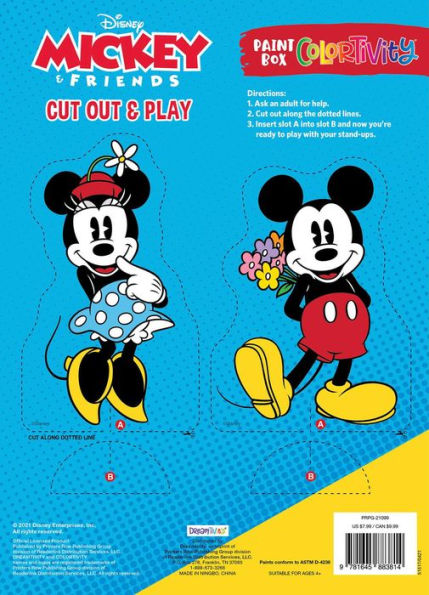 Disney Mickey & Friends: Fun All Day!: Paint Box Colortivity