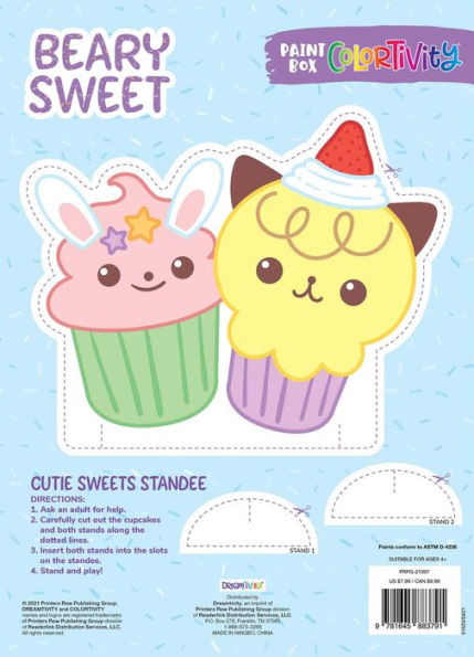 Beary Sweet!: Paint Box Colortivity