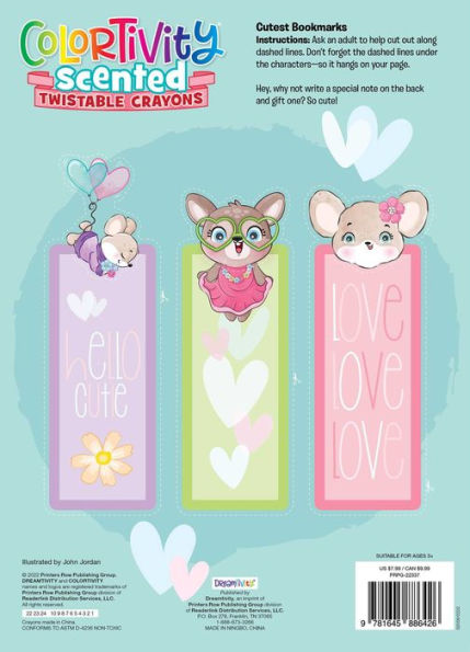 Hello, Cutie: Colortivity with Scented Twist-up Crayons