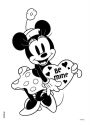 Alternative view 2 of Disney Minnie: For You With Love: Paint Box Colortivity