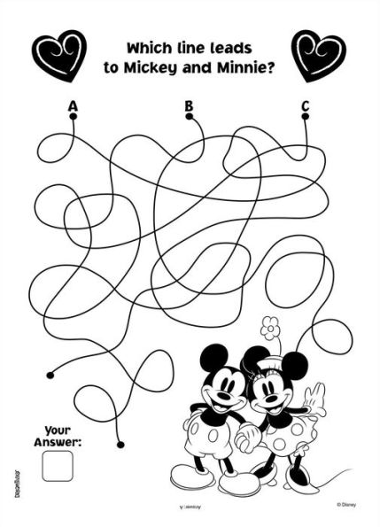 Disney Minnie: For You With Love: Paint Box Colortivity