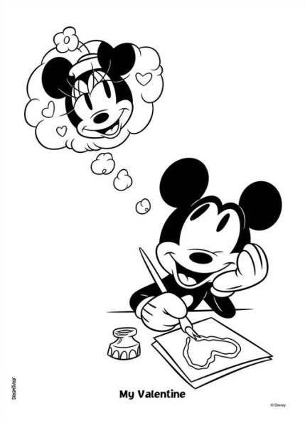 Disney Minnie: For You With Love: Paint Box Colortivity