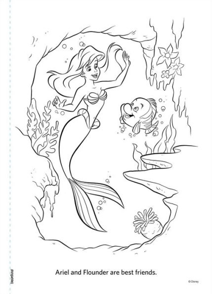 Disney Little Mermaid: Enchanted Adventures: Colortivity Paint & Crayons