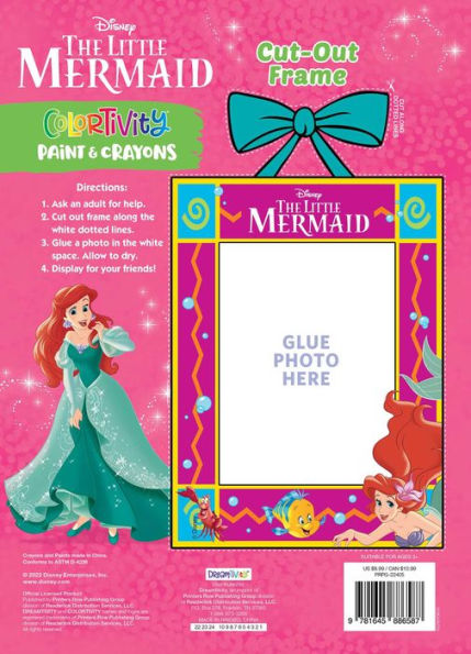 Disney Little Mermaid: Enchanted Adventures: Colortivity Paint & Crayons