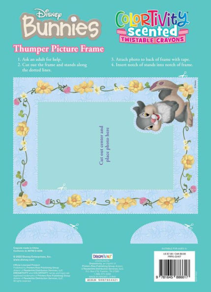 Disney Bunnies: Sweet Times: Colortivity with Scented Twistable Crayons