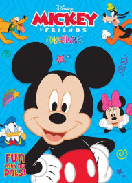 Activity Book Disney Junior Minnie and Mickey Mouse Colortivity Set for  Kids Toddlers - Set of 2 Coloring Books 'Time for Fun' and 'The Best of  Friends' 