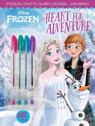 Free book download share Disney Frozen: Heart for Adventure: With 4 Gel Pens 9781645886914 iBook ePub CHM