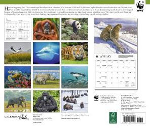 Barnes and Noble 2023 WWF Endangered Species Wall Calendar | The Summit