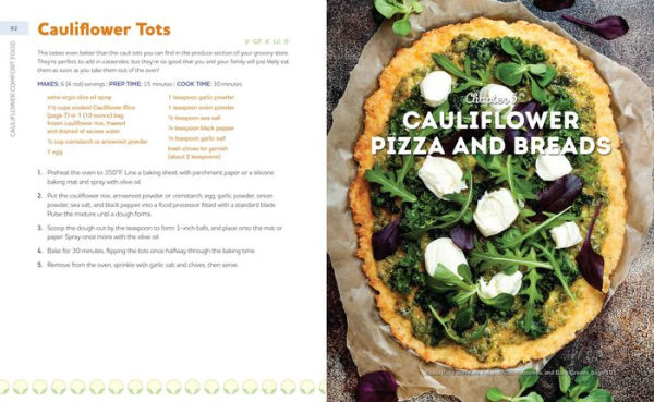 Cauliflower Comfort Food: Delicious Low-Carb Recipes for Your Favorite Craveable Classics