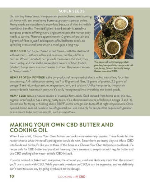 Cooking with CBD: 50 Delicious Cannabidiol- and Hemp-Infused Recipes for Whole Body Healing without the High