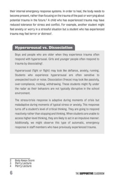 The Supportive Classroom: Trauma-Sensitive Strategies for Fostering Resilience and Creating a Safe, Compassionate Environment All Students