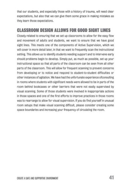 The Supportive Classroom: Trauma-Sensitive Strategies for Fostering Resilience and Creating a Safe, Compassionate Environment All Students