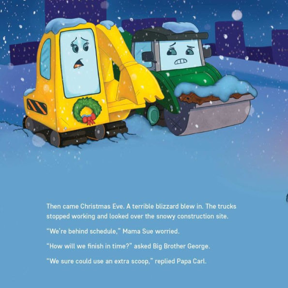 Danny the Digger Saves Christmas: A Construction Site Holiday Story for Kids