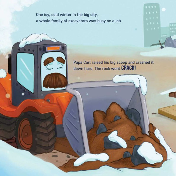 Danny the Digger Saves Christmas: A Construction Site Holiday Story for Kids