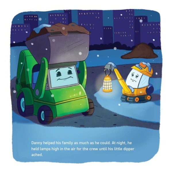 Danny the Digger Saves Christmas: A Construction Site Holiday Story for Kids