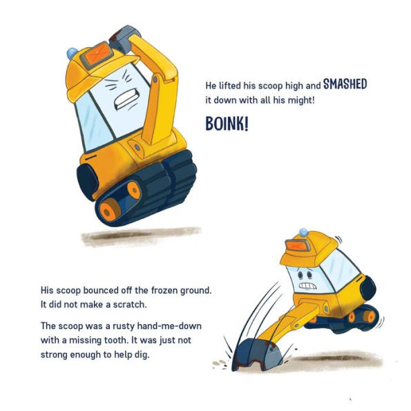 Danny the Digger Saves Christmas: A Construction Site Holiday Story for Kids