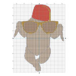 Alternative view 5 of The One with All the Cross-Stitch: 21 Unofficial Patterns for Fans of Friends
