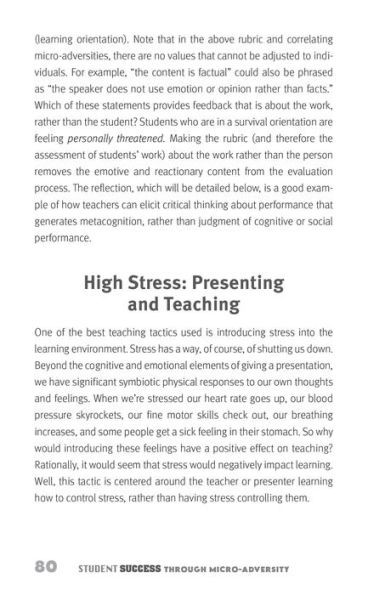 Student Success through Micro-Adversity: A Teacher's Guide to Fostering Grit and Resilience by Celebrating Failure Encouraging Perseverance