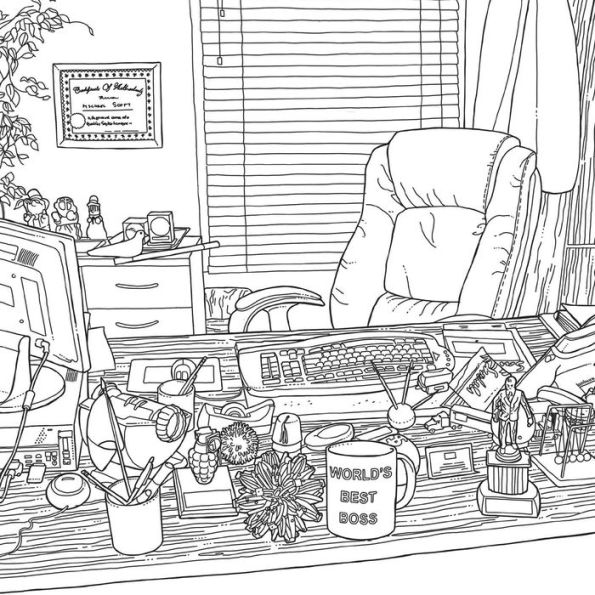 Welcome to Scranton: An Unofficial Coloring Book for Fans of The Office