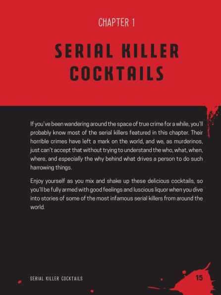 Mixology and Murder: Cocktails Inspired by Infamous Serial Killers, Cold Cases, Cults, and Other Disturbing True Crime Stories