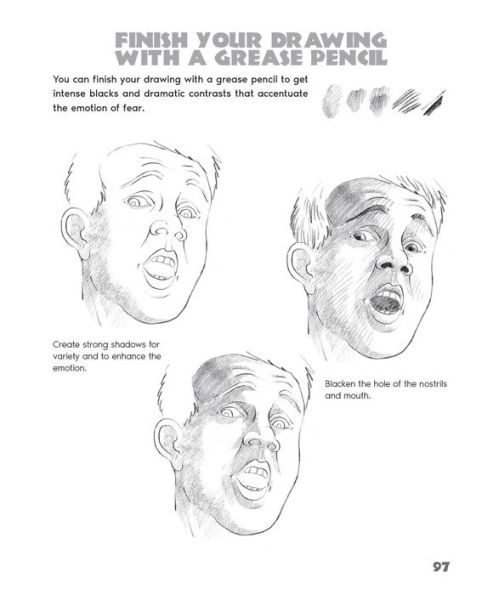 How to Draw A Fear Face