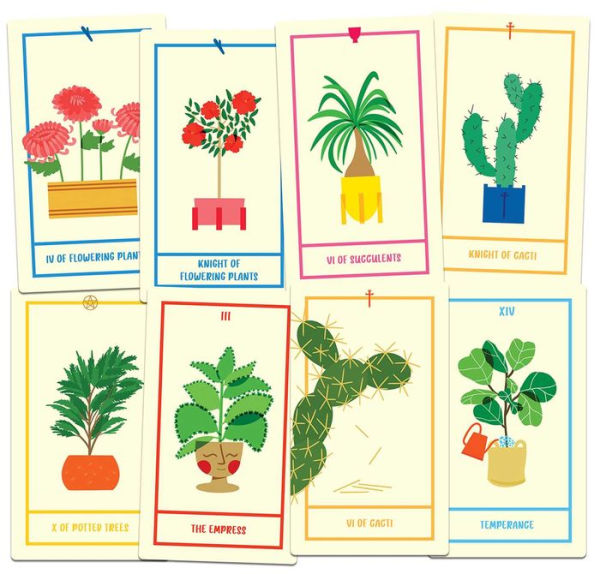 Houseplant Tarot: A 78-Card Deck of Adorable Plants and Succulents for Magical Guidance