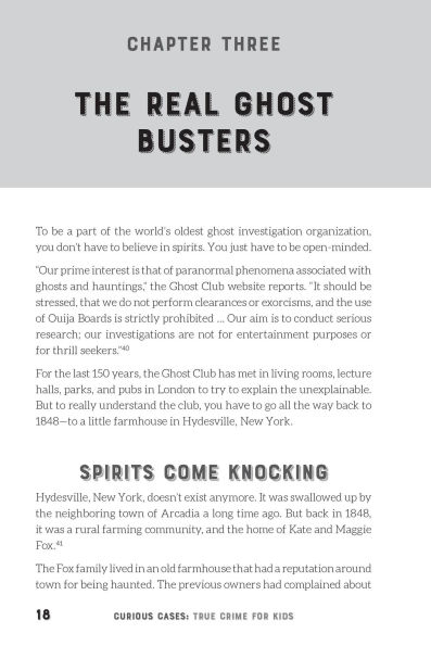 Curious Cases: True Crime for Kids: Hijinks, Heists, Mysteries, and More