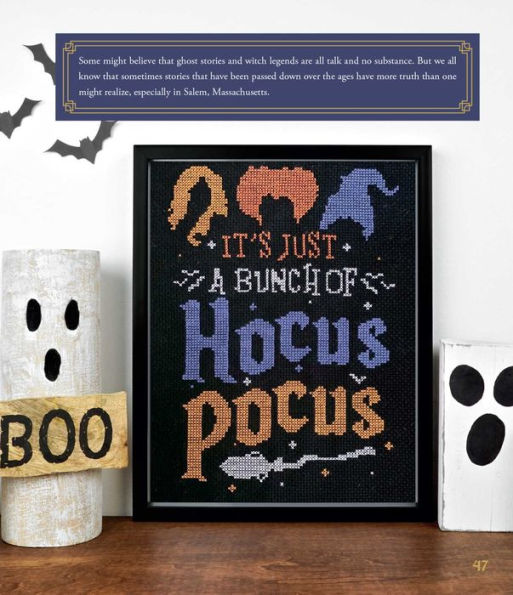Unofficial Hocus Pocus Cross-Stitch: 25 Patterns and Designs for Works of Art You Can Make Yourself for Year-Round Halloween Decor