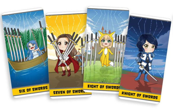 Chibi Tarot: A 78-Card Deck and Guidebook of Fun and Kawaii Chibi Characters