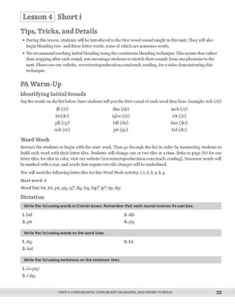 Teach Reading with Orton-Gillingham: Early Reading Skills: A Companion Guide with Dictation Activities, Decodable Passages, and Other Supplemental Materials for Struggling Readers and Students with Dyslexia