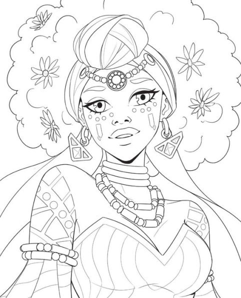 The Magical Girl's Self-Care Coloring Book: Color Your World and ...