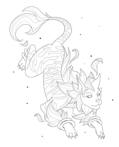 The Magical Girl's Self-Care Coloring Book: Color Your World and Embrace Your Inner Power