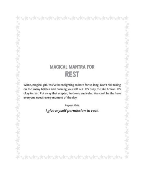 The Magical Girl's Self-Care Coloring Book: Color Your World and Embrace Your Inner Power
