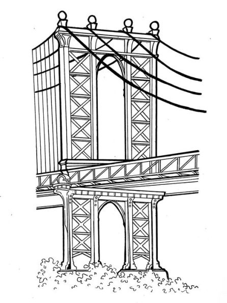 Brooklyn Bound: A Coloring Book: Including Williamsburg, Prospect Park, Coney Island, and More