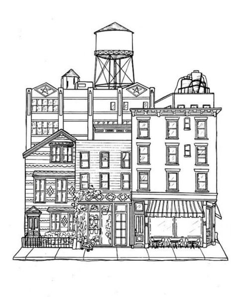 Brooklyn Bound: A Coloring Book: Including Williamsburg, Prospect Park, Coney Island, and More