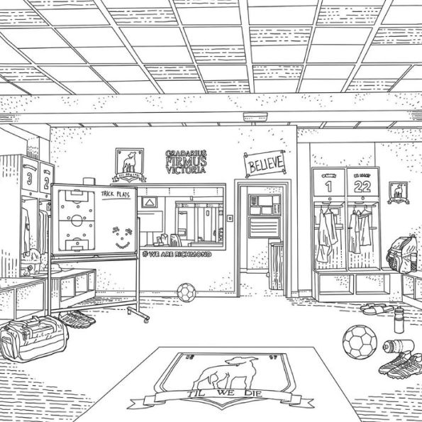 Believe: An Unofficial Coloring Book for Fans of Ted Lasso