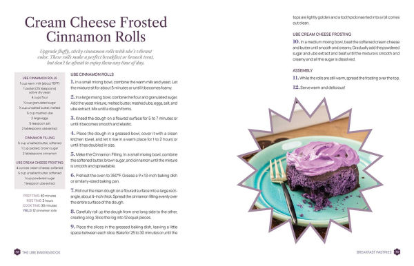 The Ube Baking Book: Mochi Pancakes, Decadent Brownies, Milk Bread, Traditional Cakes, and More Recipes with Filipinx Purple Yam