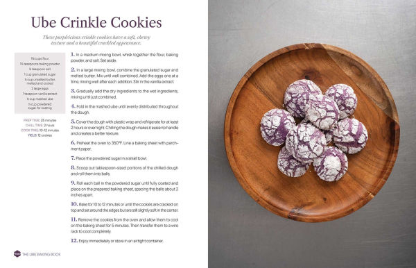 The Ube Baking Book: Mochi Pancakes, Decadent Brownies, Milk Bread, Traditional Cakes, and More Recipes with Filipinx Purple Yam