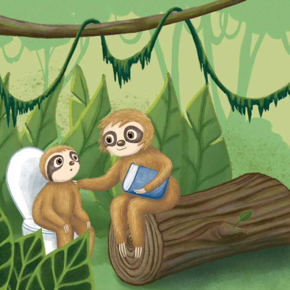 Sam the Sloth and Poop that Wouldn't Come: A Book about Constipation Having Patience on Potty