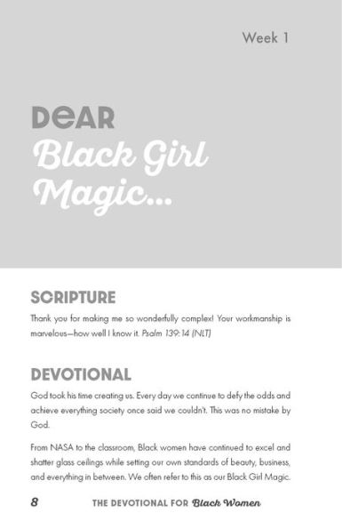 The Devotional for Black Women: 52 Weeks of Affirmations, Bible Verses, and Journal Prompts to Strengthen Your Spirituality and Embrace Black Girl Magic