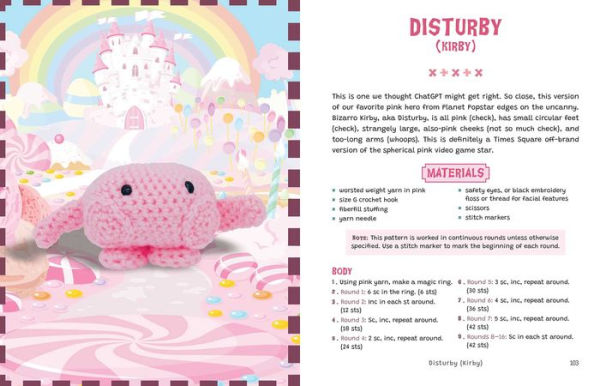 Cursed Crochet: Create Unhinged Versions of Your Favorite Cartoons, Characters, and Animals with Amigurumi Patterns Crafted by ChatGPT