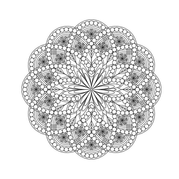 Meditation Mandalas: 24 Soothing Illustrations to Achieve Tranquility, Alleviate Anxiety, and Release Tension (Adult Coloring Book)