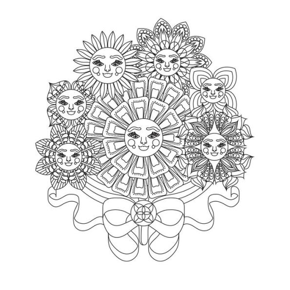 Meditation Mandalas: 24 Soothing Illustrations to Achieve Tranquility, Alleviate Anxiety, and Release Tension (Adult Coloring Book)