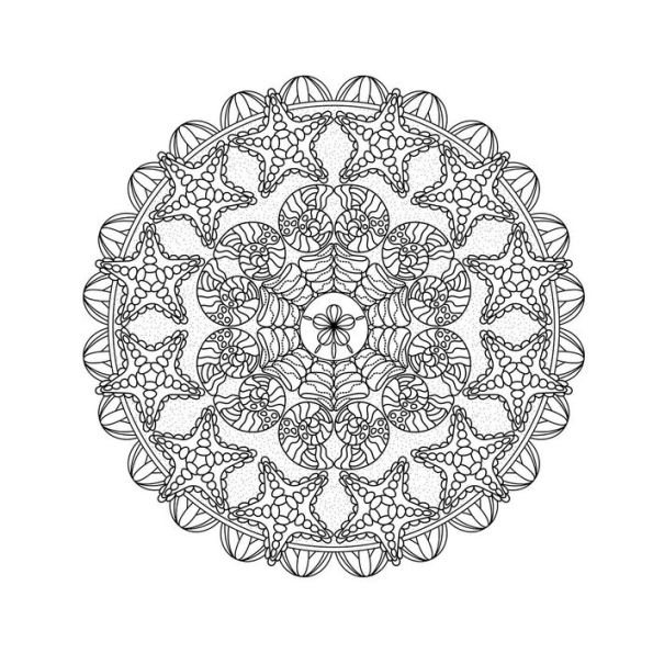 Meditation Mandalas: 24 Soothing Illustrations to Achieve Tranquility, Alleviate Anxiety, and Release Tension (Adult Coloring Book)