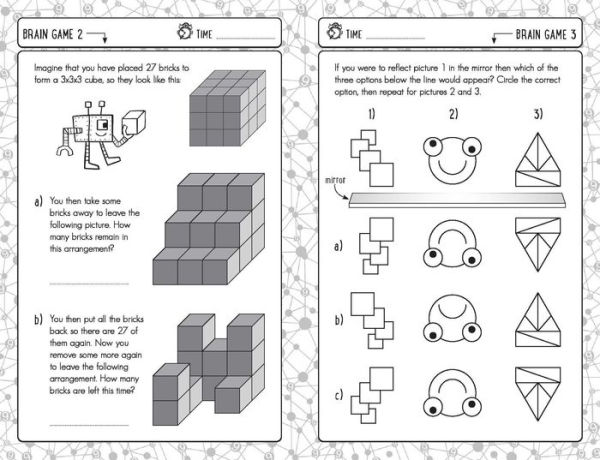 Brain Games for 9 Year Olds: Fun and Challenging Teasers, Logic Puzzles, More Kids