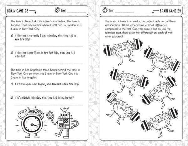 Brain Games for 9 Year Olds: Fun and Challenging Teasers, Logic Puzzles, More Kids