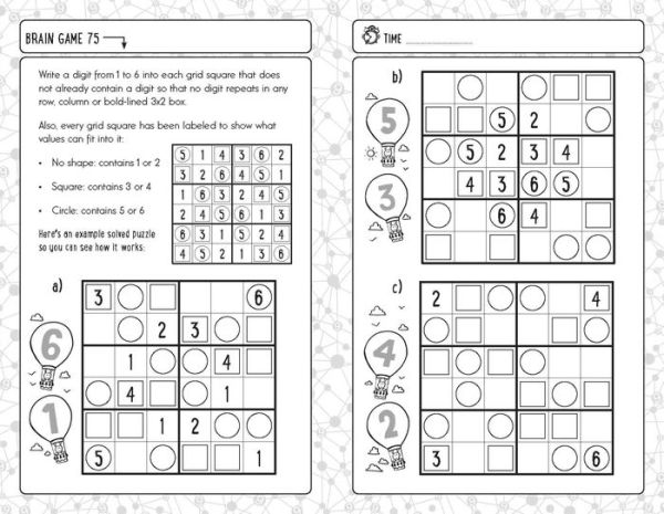 Brain Games for 9 Year Olds: Fun and Challenging Teasers, Logic Puzzles, More Kids
