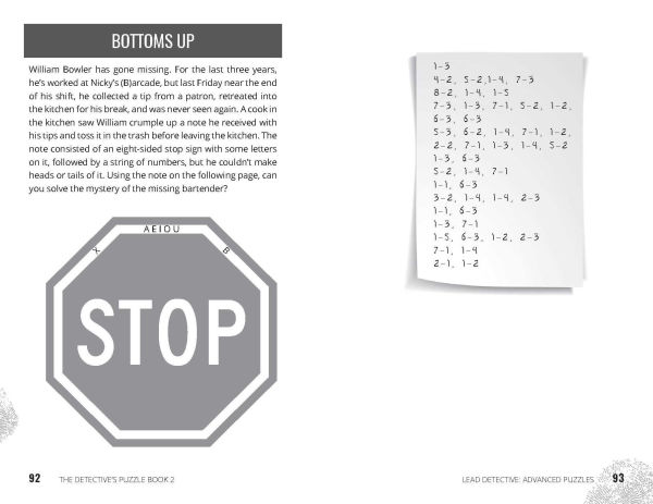 Hunt A Killer: The Detective's Puzzle Book 2: Tricky Ciphers, Mysterious Riddles, and More True Crime-Inspired Logic Games