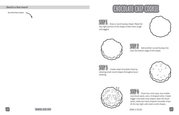 Drawing Chibi Food: Learn How to Draw Kawaii Onigiri, Adorable Dumplings, Yummy Donuts, and Other Cute and Tasty Dishes